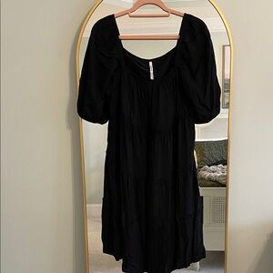 Soma Black Dress with built in bra